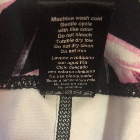 High Waist Floral yoga pants size XL - Picture 2 of 9